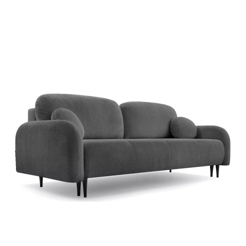 Sofa NUBUS, tamsiai pilka, 230x102x95 cm
