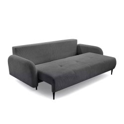 Sofa NUBUS, tamsiai pilka, 230x102x95 cm