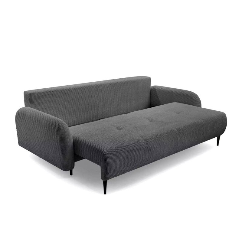 Sofa NUBUS, tamsiai pilka, 230x102x95 cm