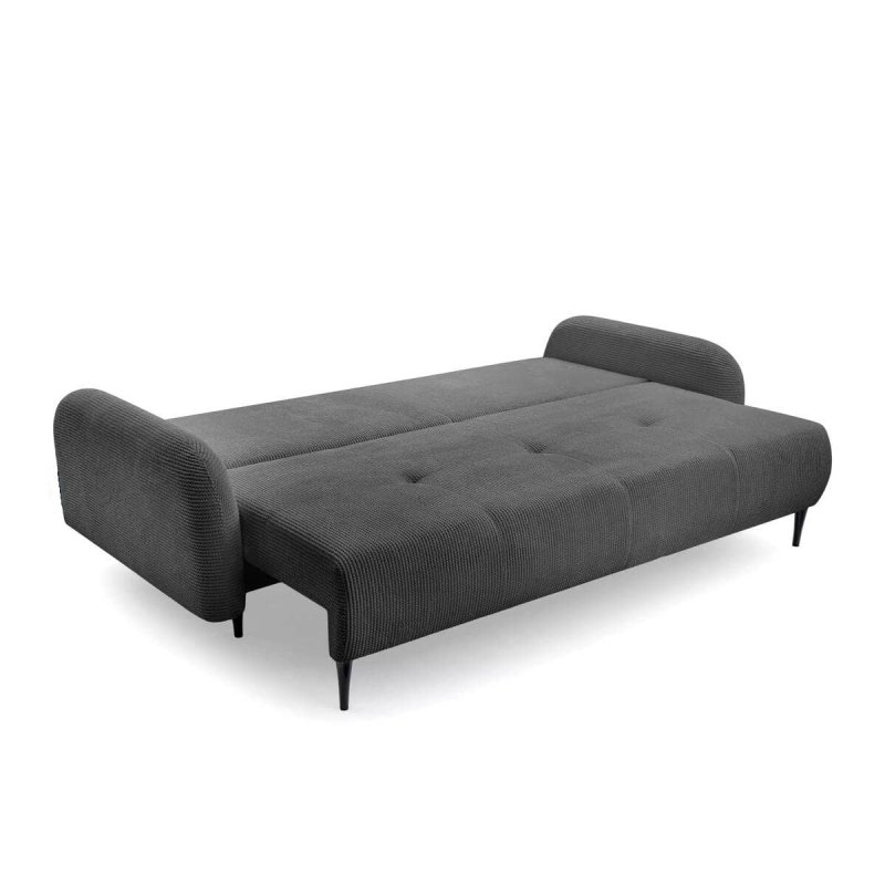 Sofa NUBUS, tamsiai pilka, 230x102x95 cm
