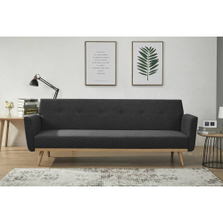 Sofa SF615, juoda,...