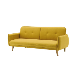 Sofa SF633, geltona, 188x85x80 cm