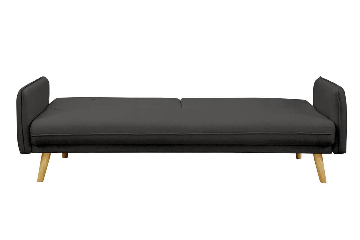 Sofa SF633, juoda, 188x85x80 cm