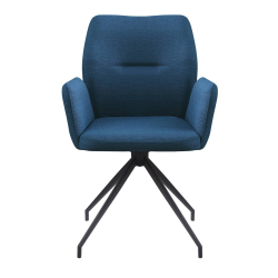 Kėdė SF534, mėlyna, 59x58x88 cm