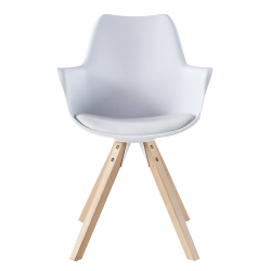 Kėdė SF978, balta, 58x61x84 cm