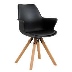 Kėdė SF978, juoda, 58x61x84 cm