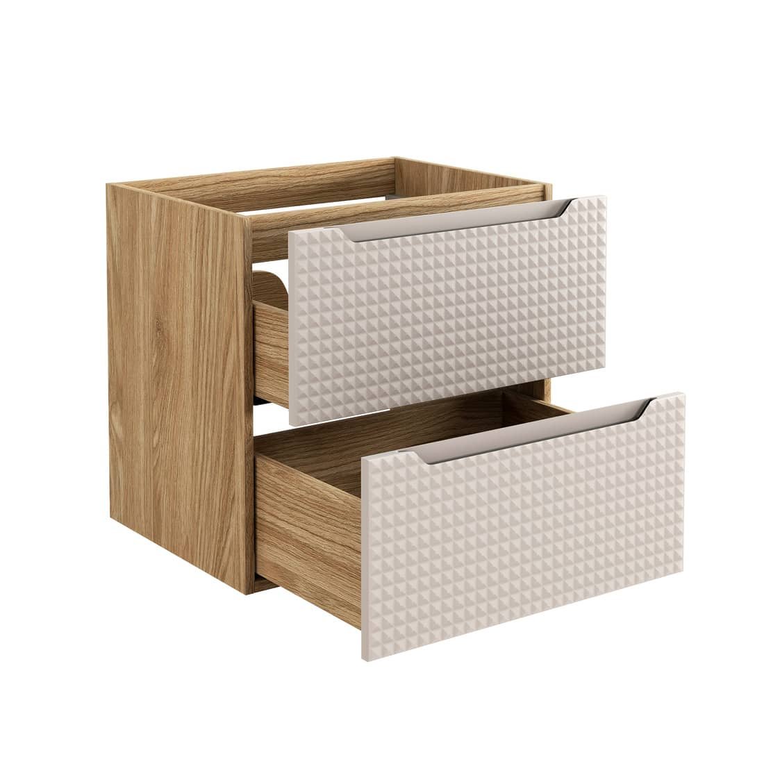 Pakabinama vonios spintelė su praustuvu 826 LUXOR BEIGE