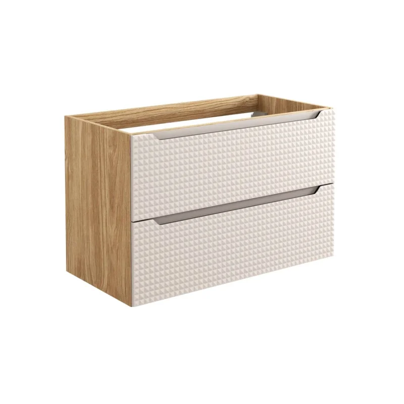 Pakabinama vonios spintelė su praustuvu 829 LUXOR BEIGE