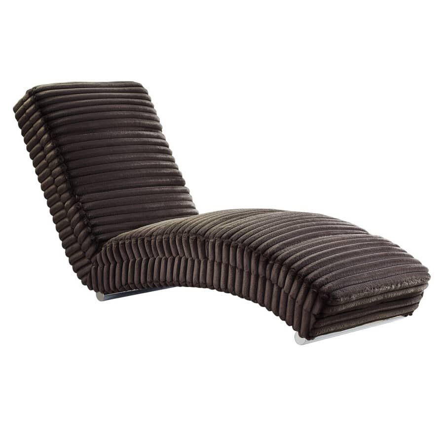 Fotelis / Gultas SF636, juodas, 60x170x82 cm