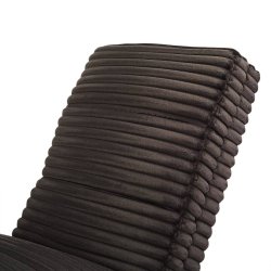 Fotelis / Gultas SF636, juodas, 60x170x82 cm