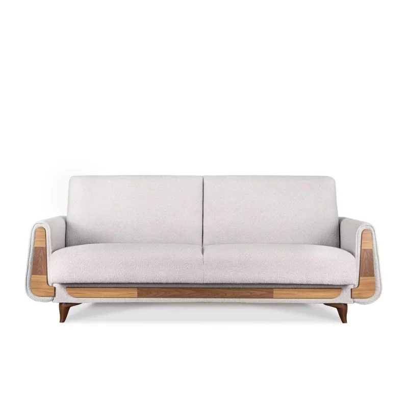 Sofa GUSTA TEDDY, balta,...