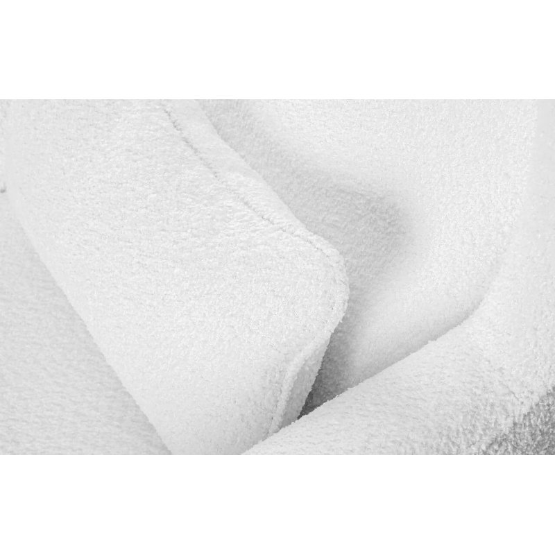 Sofa STRAL BOUCLE, balta, 136x96x106 cm