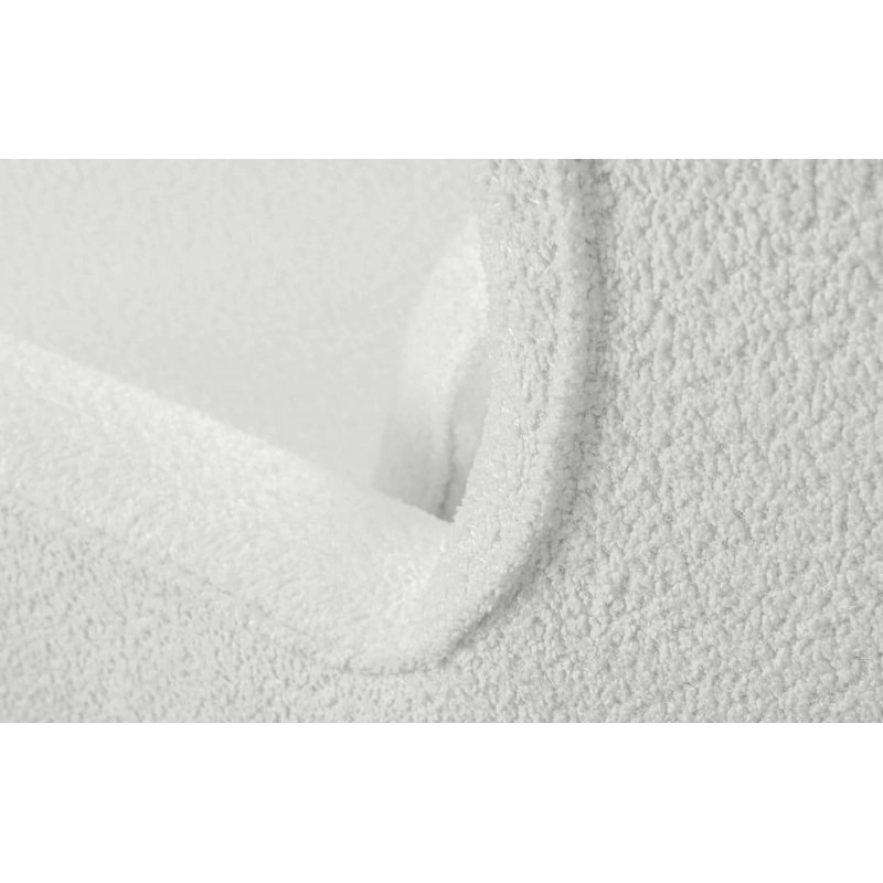 Sofa STRAL BOUCLE, balta, 136x96x106 cm