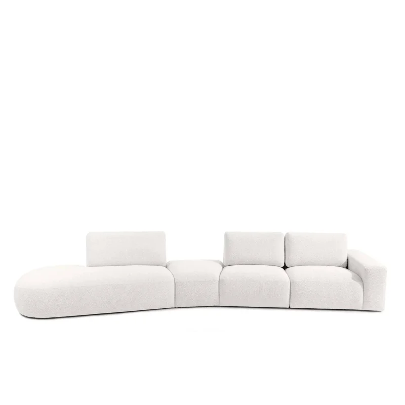 Kampinė sofa ZUCO, ecru,...