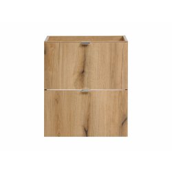 Pakabinama vonios spintelė su praustuvu 825 NOVA OAK