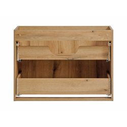 Pakabinama vonios spintelė su praustuvu 828B NOVA OAK