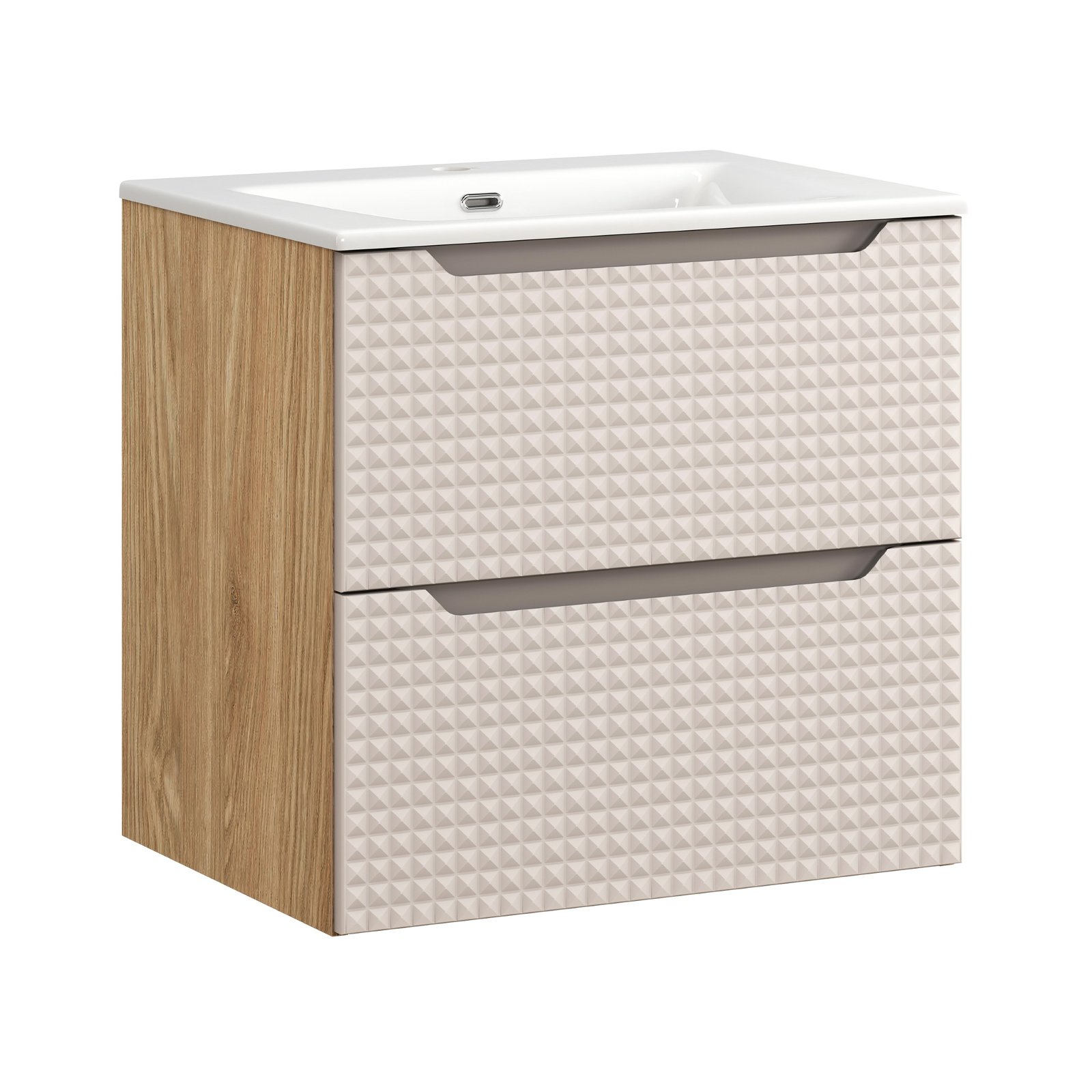 Pakabinama vonios spintelė su praustuvu 826 LUXOR BEIGE