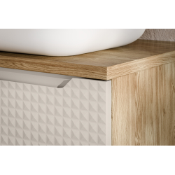Pakabinama vonios spintelė su praustuvu 827 LUXOR BEIGE