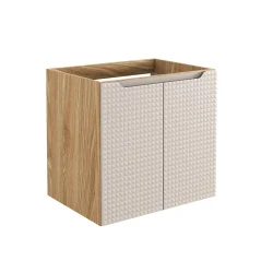 Pakabinama vonios spintelė su praustuvu 826A LUXOR BEIGE