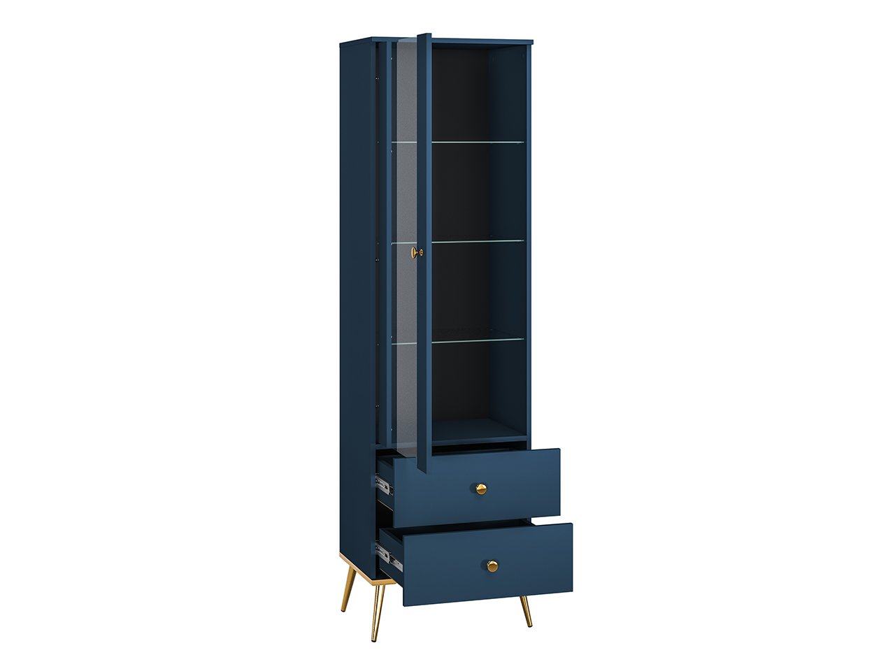 Vitrina MARINO, 55x40x190 cm