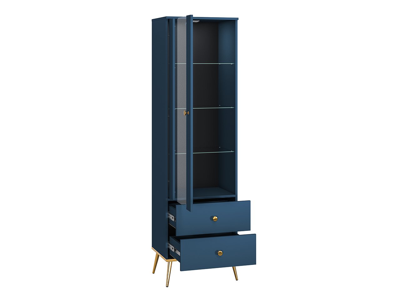 Vitrina MARINO, 55x40x190 cm