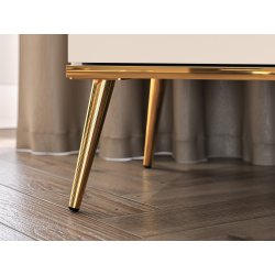 Dvidurė vitrina SELGA, 92x40x152 cm