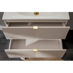 Pakabinama vonios spintelė su praustuvu 828 VIVO CASHMERE