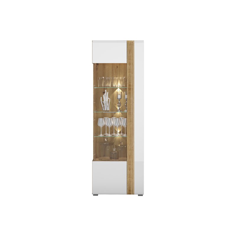 Aukšta vitrina ADAG D, 65x42x196 cm