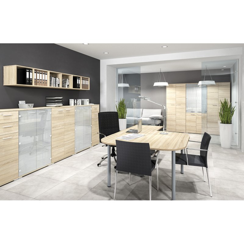 Biuro stalas OPTI, 135x100x76 cm