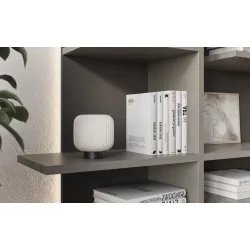 Pastatoma lentyna su LED apšvietimu FITI D, 120x32x197 cm
