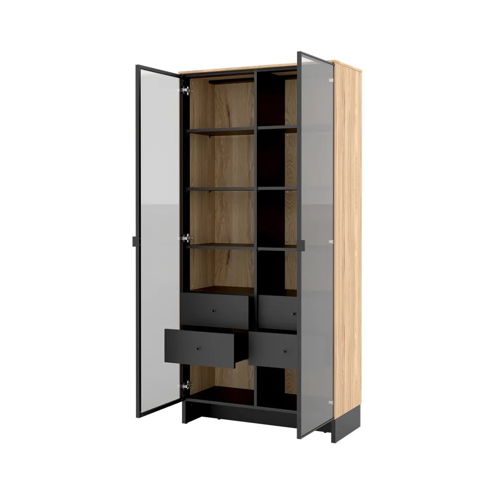 Vitrina NOMA, 92x40x196 cm