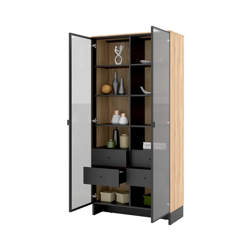 Vitrina NOMA, 92x40x196 cm