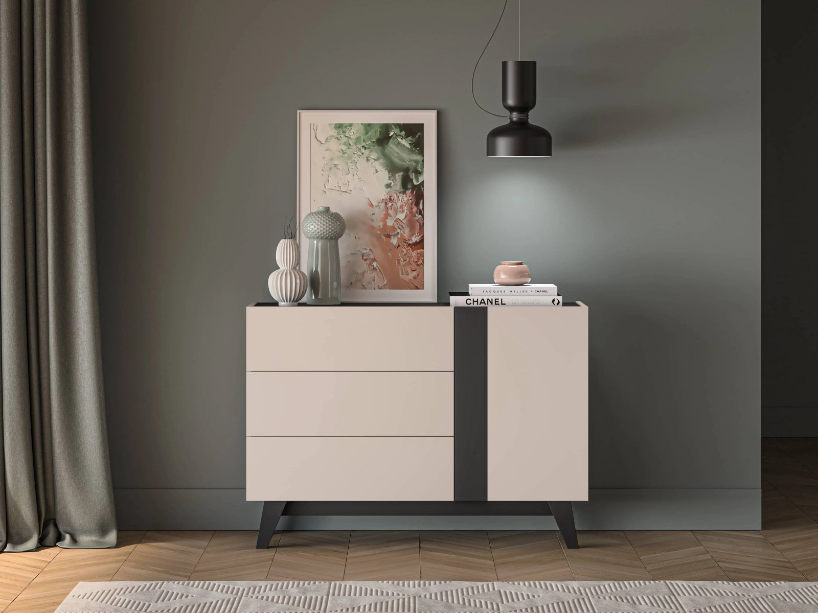 Komoda FRESH, 120x40x86 cm