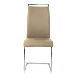 Kėdė MBL062, taupe, 42x58x101 cm