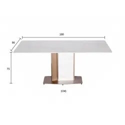 Valgomojo stalas MODI M54, 180x90x75 cm