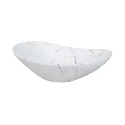 Pakabinama vonios spintelė su praustuvu 821 OVAL CREMO