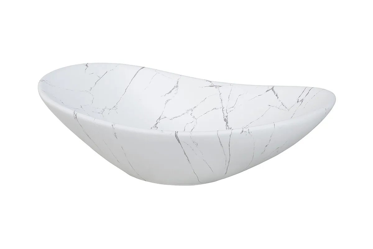 Pakabinama vonios spintelė su praustuvu 821 OVAL CREMO