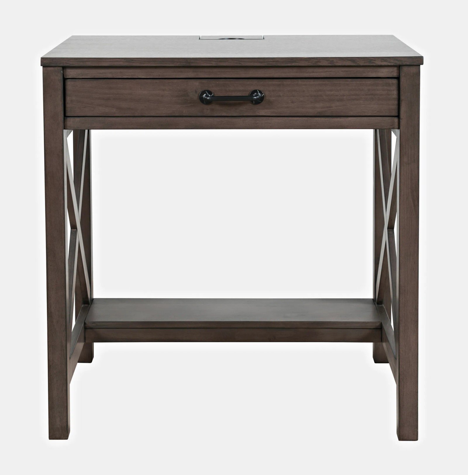 Darbo stalas AVELLINO, rudas, 76x51x79 cm