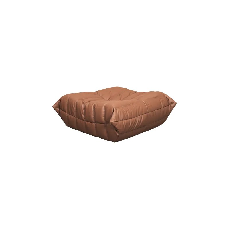 Pufas NUA, rudas, 86x80x40 cm