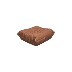 Pufas NUA, rudas, 86x80x40 cm